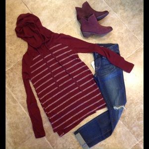Stripe hoodie