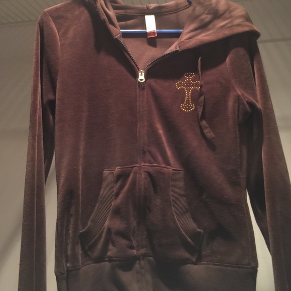 Brown fuzzy jacket