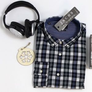 Ashton Kutcher's pick: Jachs NY Plaid Shirt
