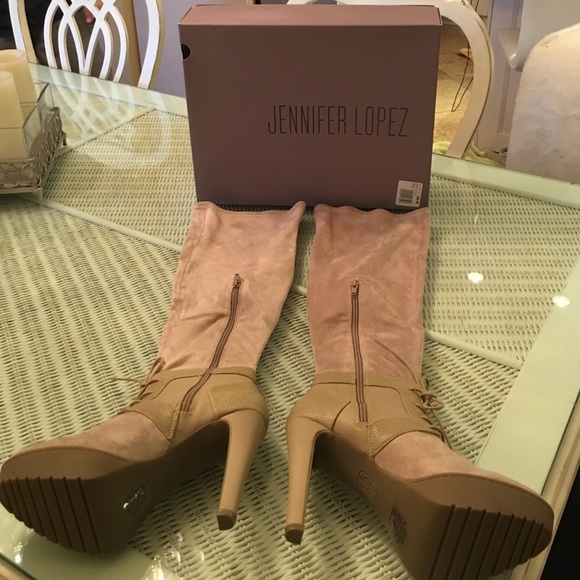 Thigh High Suede Boots