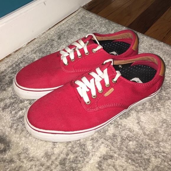 Mens Red Vans
