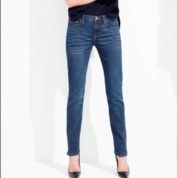 Jcrew Toothpick ankle jeans