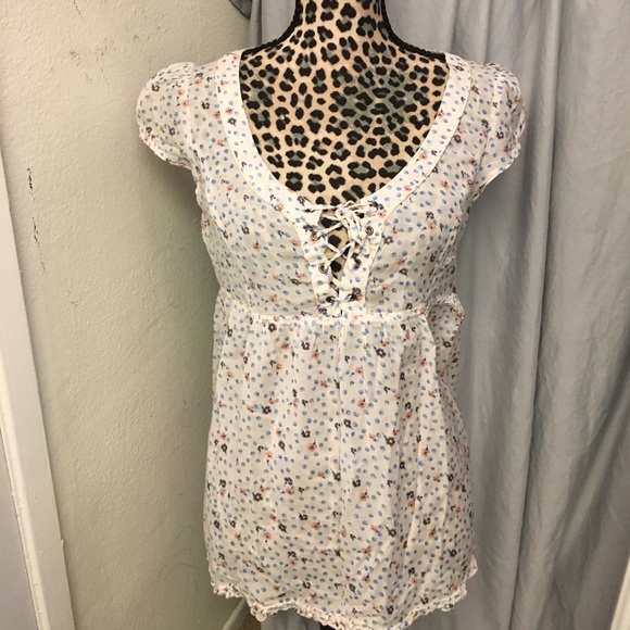 Great cond Free People baby doll top - Picture 5 of 8