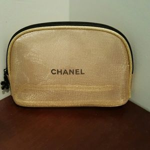 Chanel makeup bag