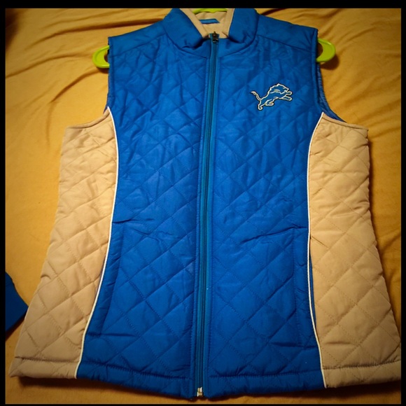 DETROIT LIONS PUFFER VEST