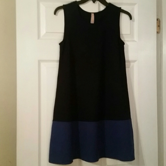 Classy Navy & Royal dress