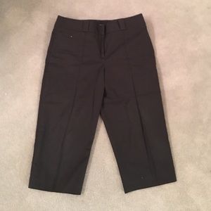 Ann Taylor Black Crop Pants