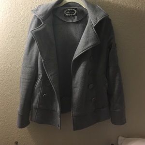 Grey Pea Coat