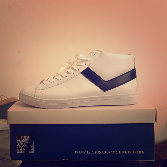 NEW Size 9.5 women's (7mens) PONY high tops