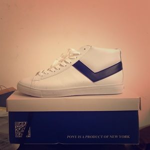 NEW Size 9.5 women's (7mens) PONY high tops