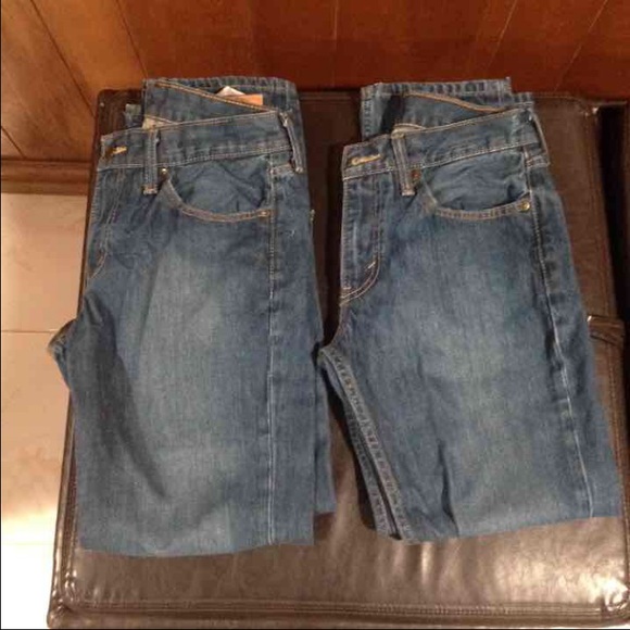 2 Levi's Jeans Slim Straight - Picture 2 of 3