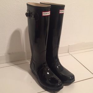 BRAND NEW!! Hunter "glossy" boots