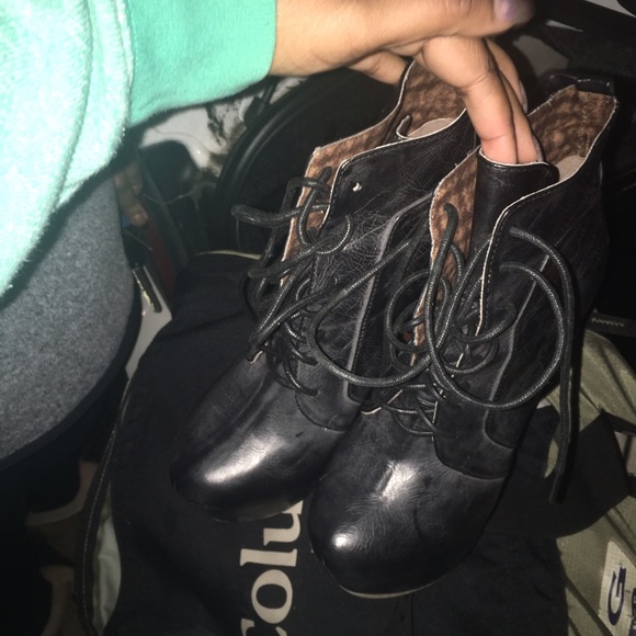 Black booties