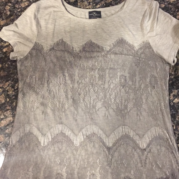 Market and Spruce overlay shirt- Size M in gray