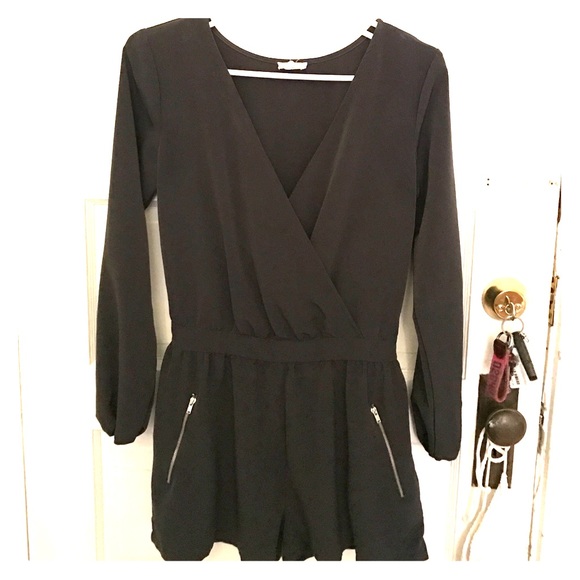 Dark Gray Romper XS