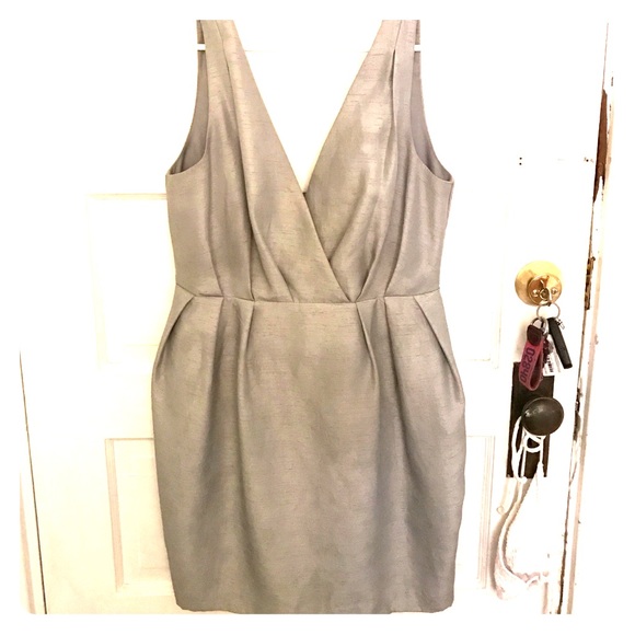 Light gray H&M holiday dress