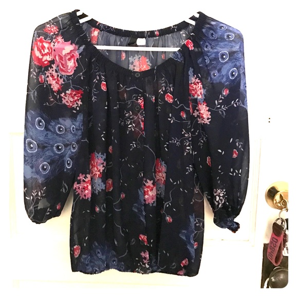 Floral blouse