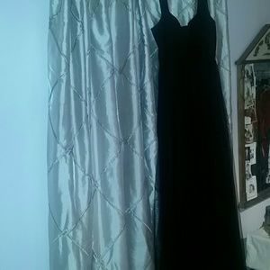 Black tulle dress