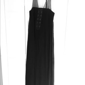 Bcbg black flowy dress