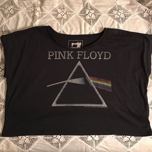 Crop top Pink Floyd T shirt