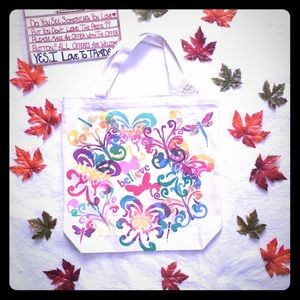 Hand Painted Canvas Tote!