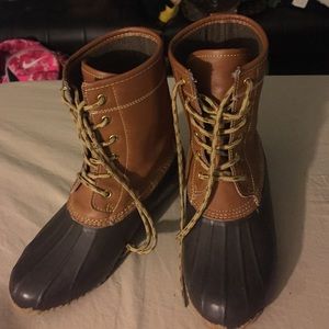 NEW KHOMBU HUNTER fleece DUCK BOOTS sz 7