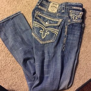 Men's rock revival jeans size 32