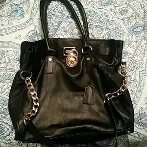 Michael Kors Hamilton Genuine Leather Bag