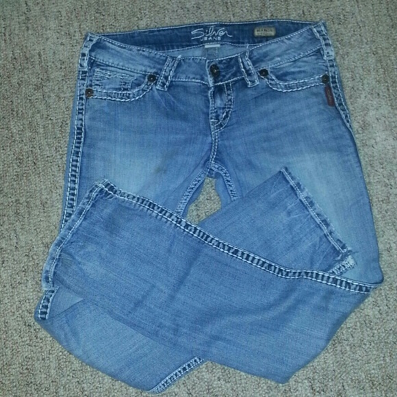 Silver jeans