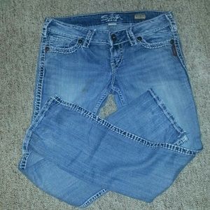 Silver jeans