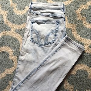 Acid wash Hollister jeans