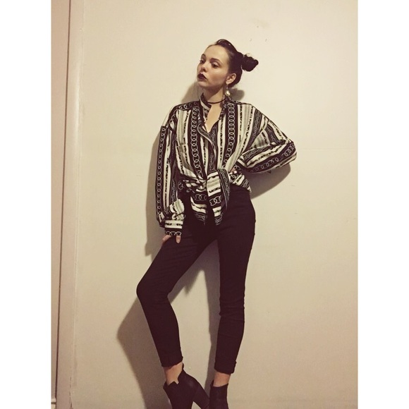 Super fun striped button up
