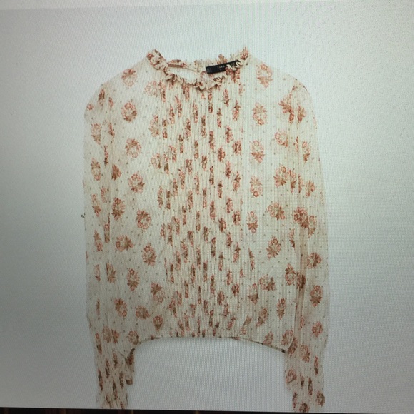Zara Floral Blouse