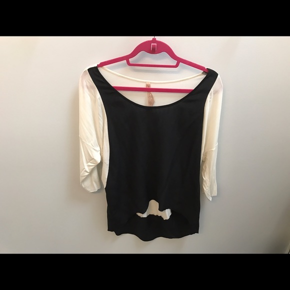 Bailey 44 Black & White Top