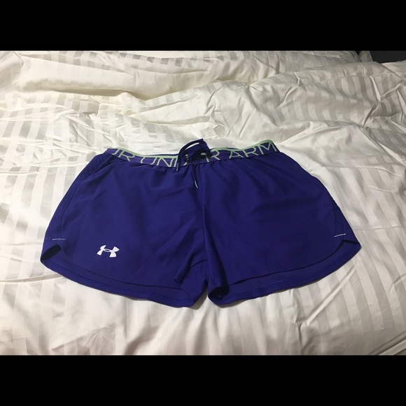 Purple UA Shorts