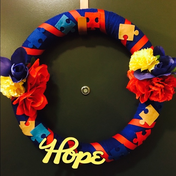 Autism Wreath