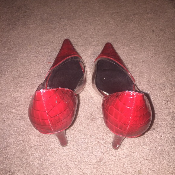 cute Red Pumps - Picture 3 of 3