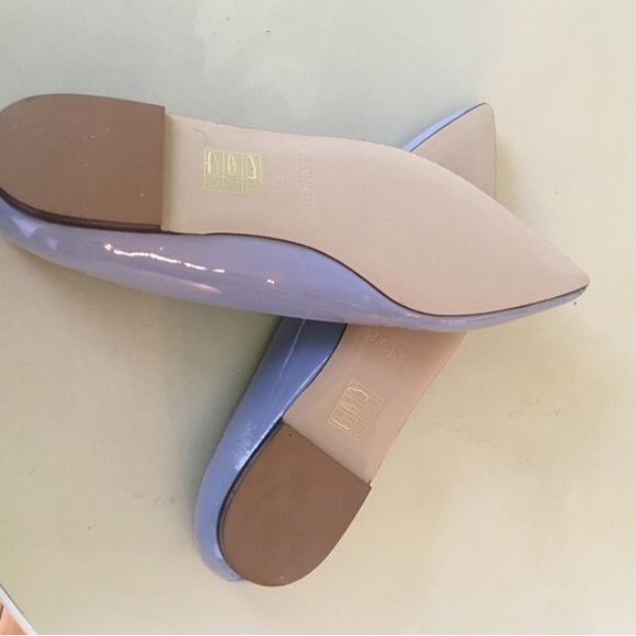 Jcrew pale blue flats 5.5 - Picture 3 of 3