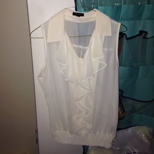 Dressy White Blouse