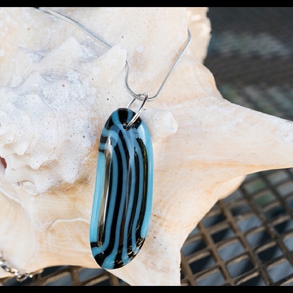 Handmade glass pendant