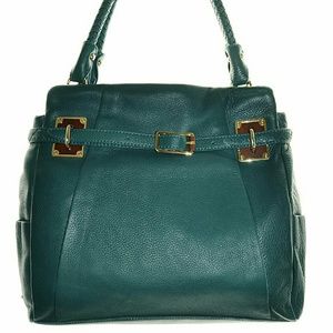 elliott lucca CORDOBA leather belted tote handbag
