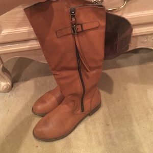 Brown Knee High Boots