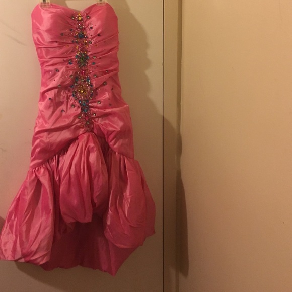 Bella Formals by Venus Pink dazzled dress