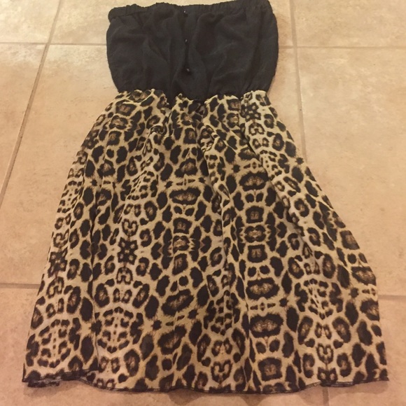 Cheetah Print Dress
