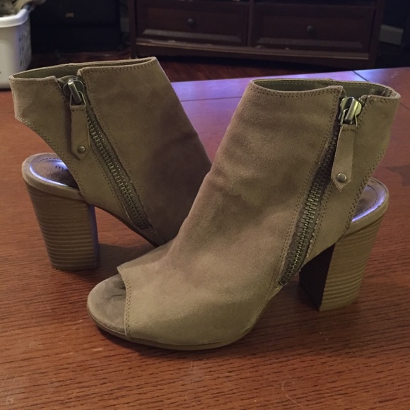 Madden Girl Open Toed And Heel Booties - image 1