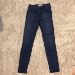 Free People high rise jeans