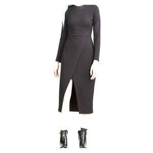 Crossover Midi Dress