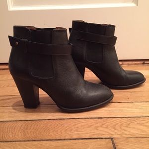 Madewell black ankle boots