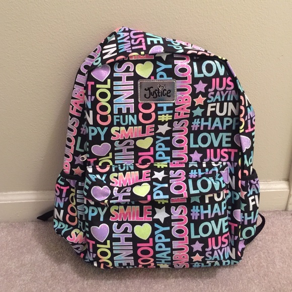 NWOT Justice backpack