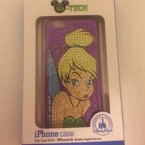 NWT Disney Tinker bell Iphone 6 cover
